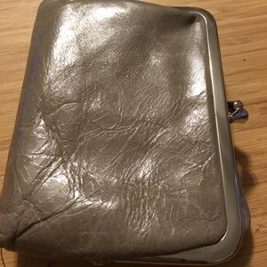 Leather wallet by hobo